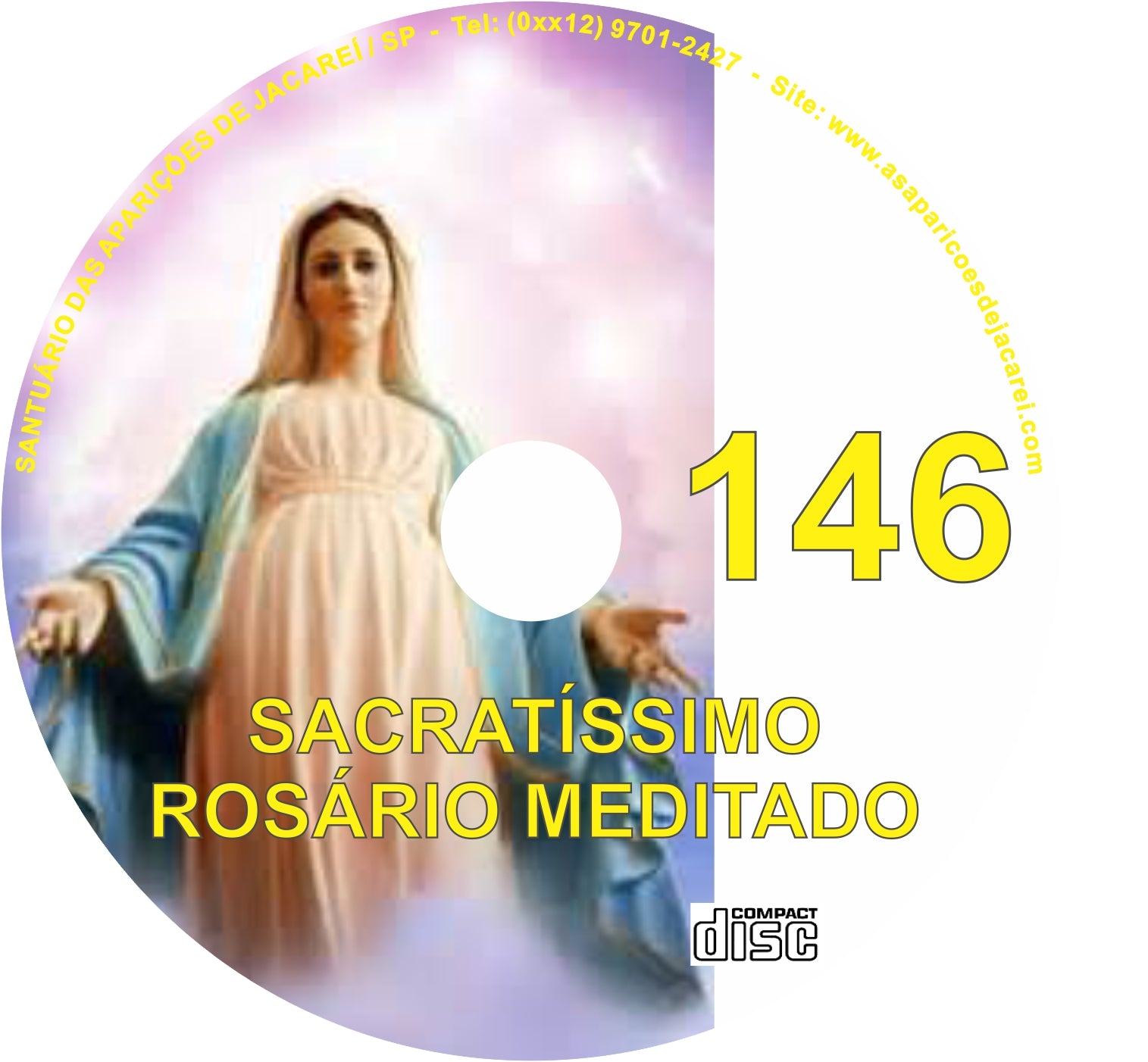 CD Rosário Meditado 146 CD Rosário Meditado 146